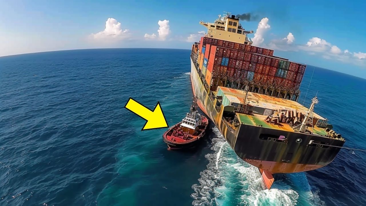 Cruise Ship Encounters Pirates – Watch What the Captain Does Next!