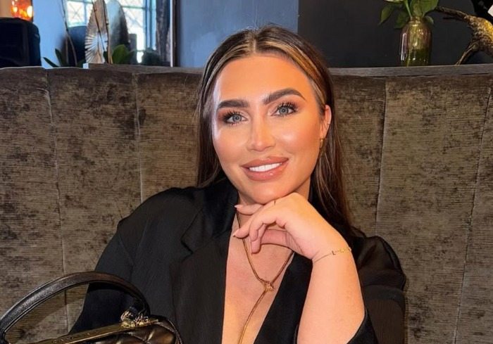 Lauren Goodger proudly shows off outrageous surgery transformation in thong swimsuit