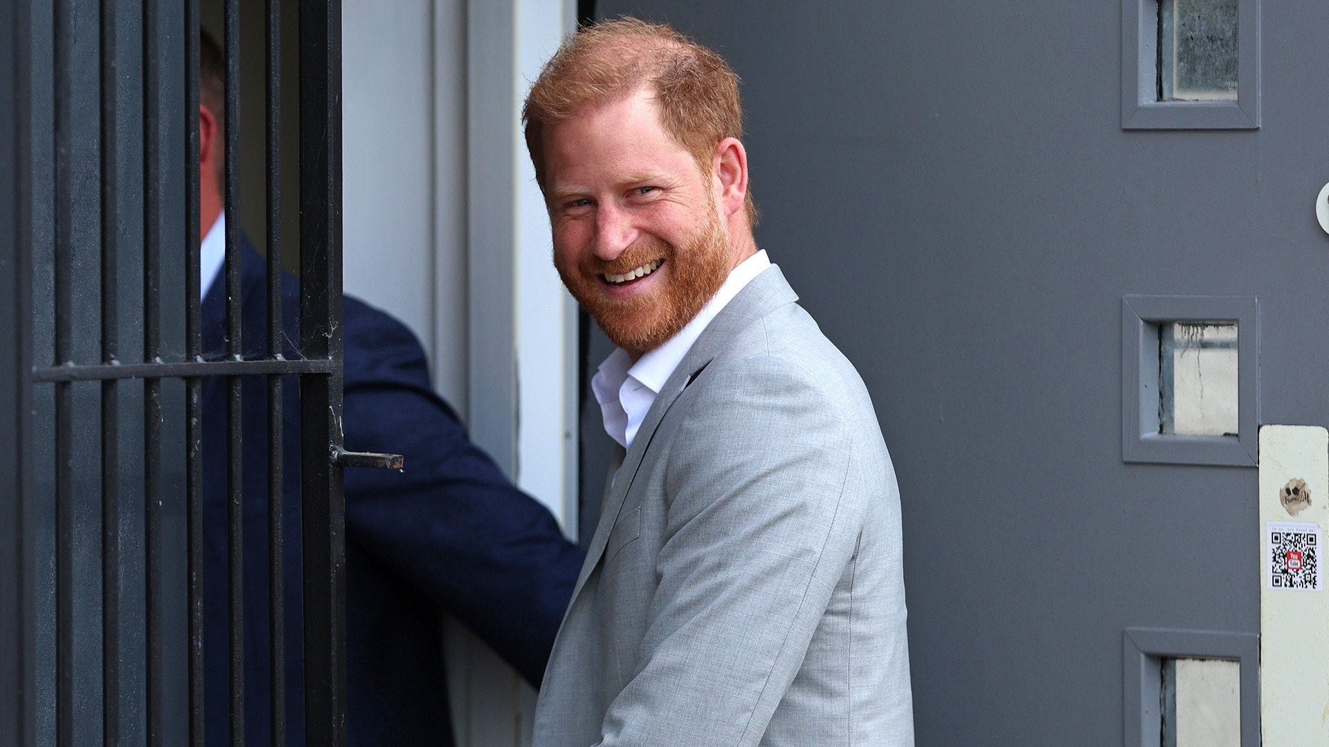 Prince Harry secretly met with a member of the royal family during his visit to the UK