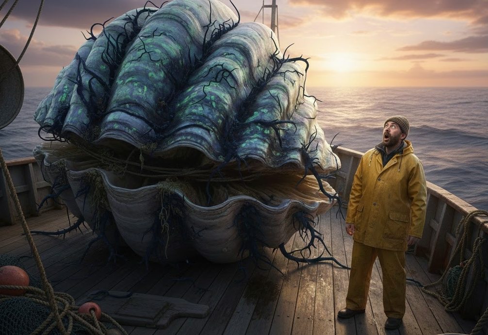 He lifted something resembling a giant shell onto the deck. But as soon as he peered inside, a cold fear pierced him ➤ Buzzday.info