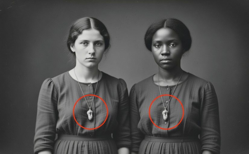 The Bone Pendants: A Chilling Discovery Behind This Vintage Photo ➤ Buzzday.info