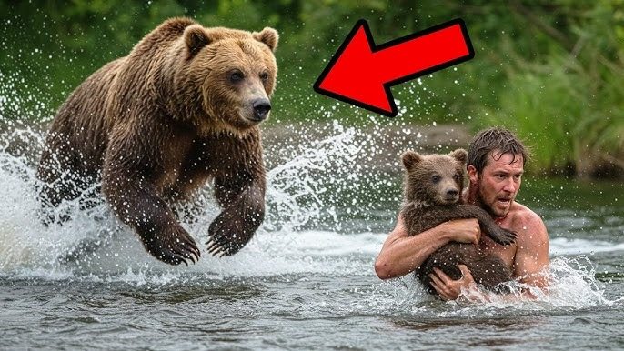 Oto, co niedźwiedź zrobił mężczyźnie, który uratował niedźwiadka ➤ Buzzday.info