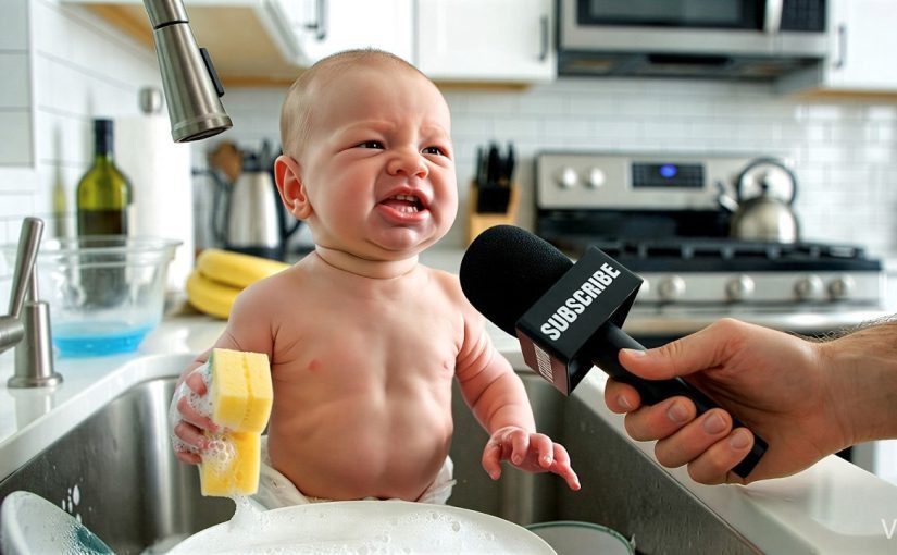 Non avete mai visto un’intervista a un neonato come questa ➤ Buzzday.info