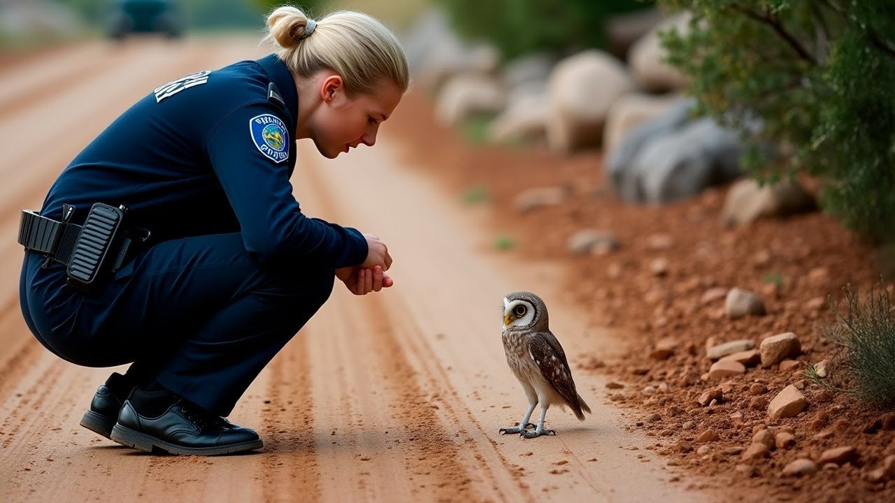A Little Owl That Stopped Traffic and Helped Save a Man ➤ Buzzday.info