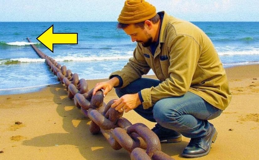 Le pêcheur tomba sur une immense chaîne rouillée ; les habitants le supplièrent de ne pas y toucher ➤ Buzzday.info