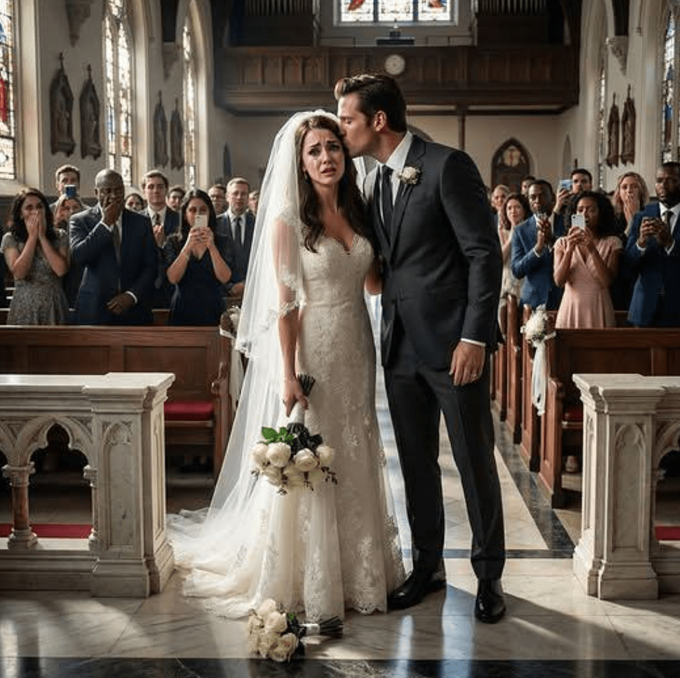 My stepson begged me, “Don’t marry my dad.” The reason made me faint right at the altar