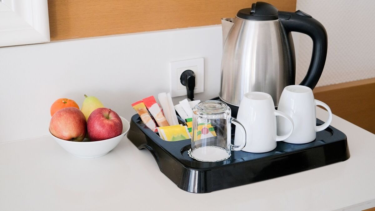 Never use an electric kettle in a hotel room—it can be disgusting