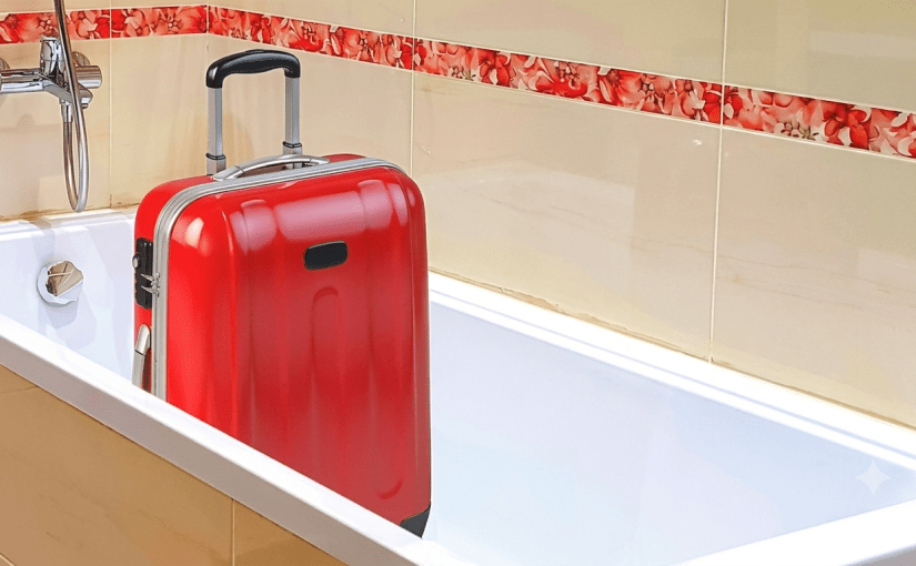 Why experienced travelers always put their suitcase in the bathtub first—it can save you from serious problems ➤ Buzzday.info