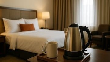 Never use an electric kettle in a hotel room—it can be disgusting