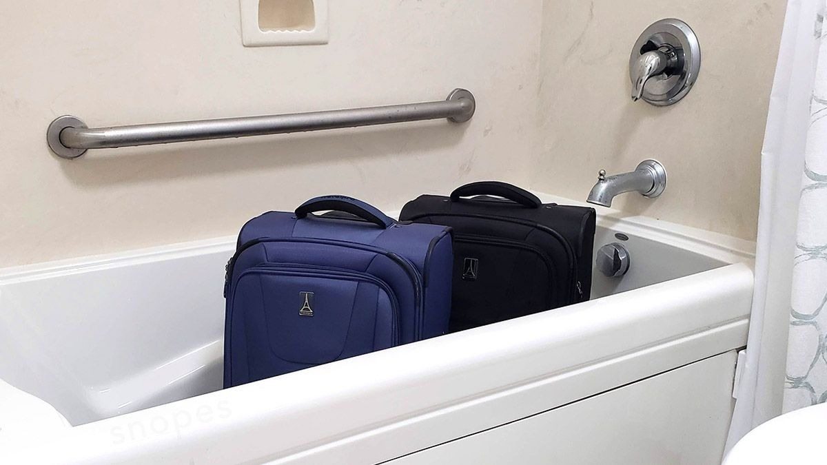 Why experienced travelers always put their suitcase in the bathtub first—it can save you from serious problems