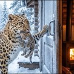 Orphan Leopard Knocked on Her Door Every Dawn. One Day She Finally Let Him In ➤ Buzzday.info