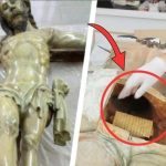 Zabroniono jej otwierania posągu Jezusa – odkrycie w środku zszokowało cały kościół ➤ Buzzday.info