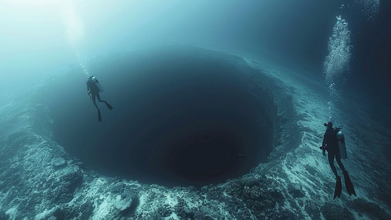 He Entered a Mysterious Underwater Hole — What Was Hidden Inside Shocked Everyone ➤ Buzzday.info