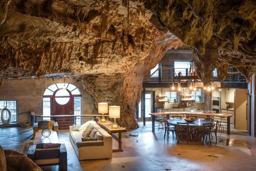 A 78-year-old woman built her dream home inside a cave—and its interior amazes every visitor
