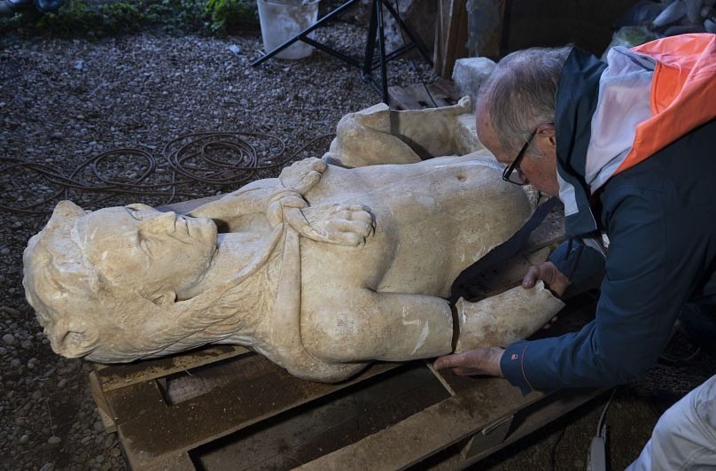 An archaeologist discovered ancient statues, but laboratory tests revealed something incredible