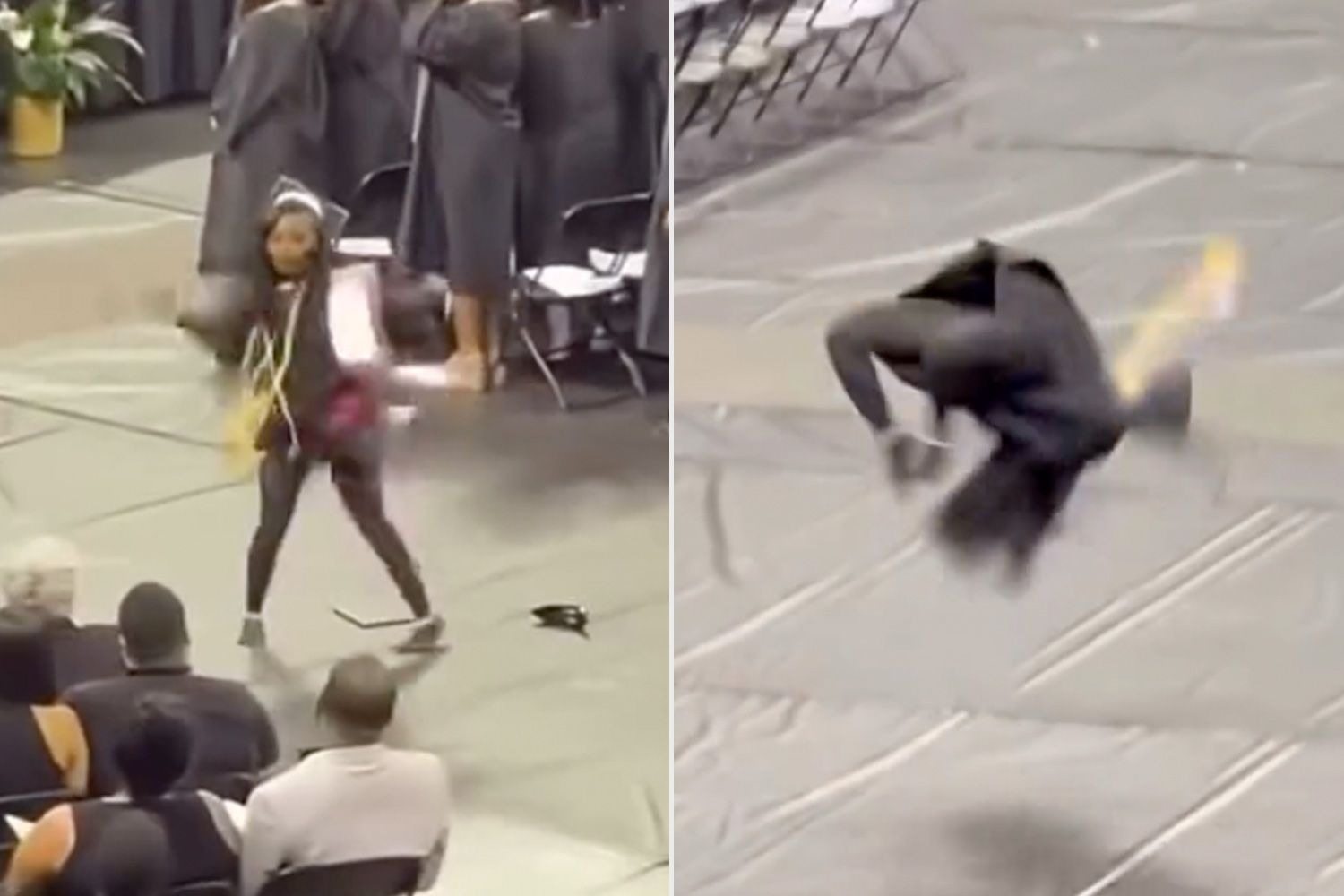 A graduate put on a dance show right on stage after receiving her diploma—the video has gone viral ➤ Buzzday.info