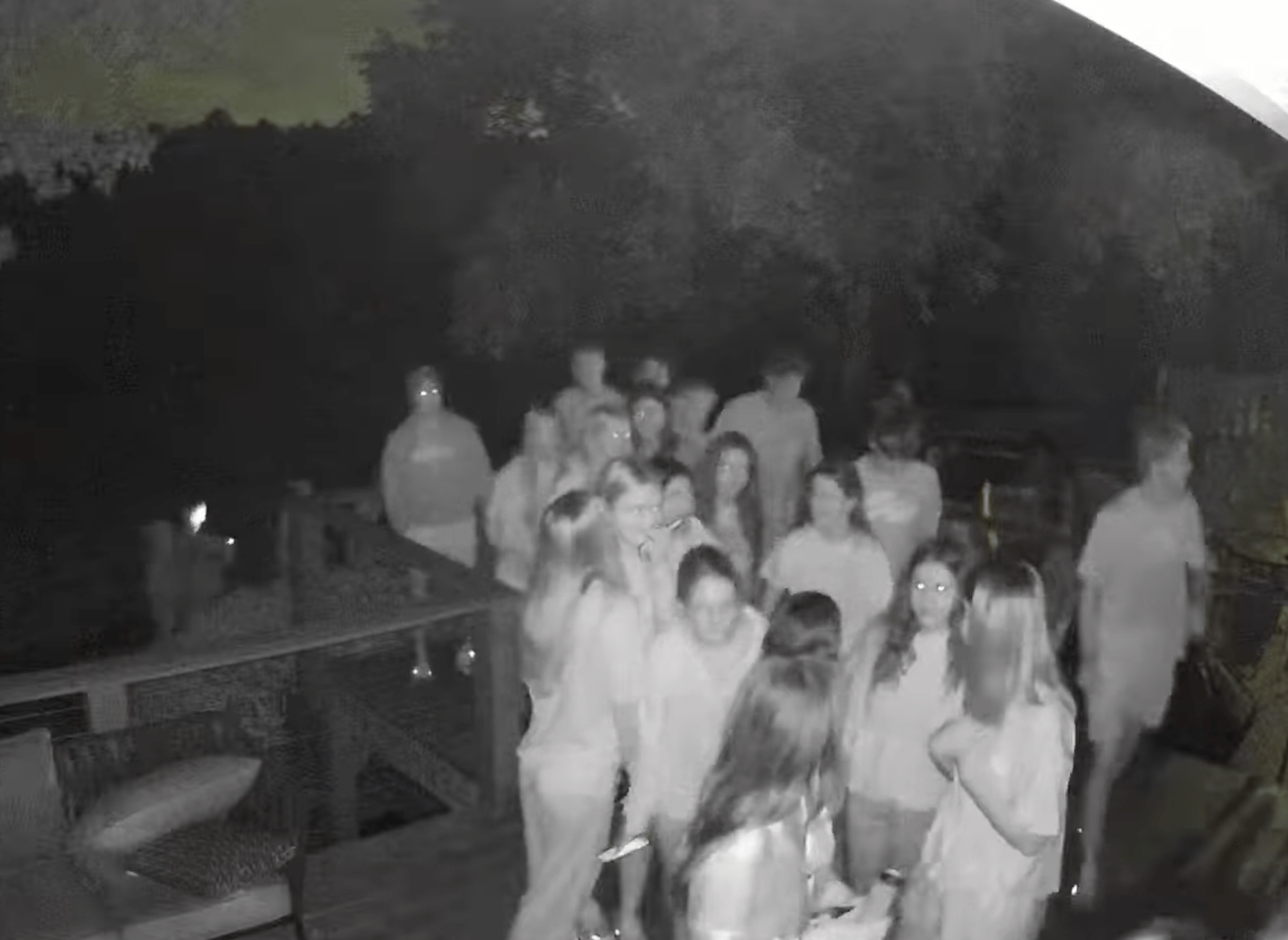 Graduates gave their principal an unforgettable surprise by sneaking into his home at dawn