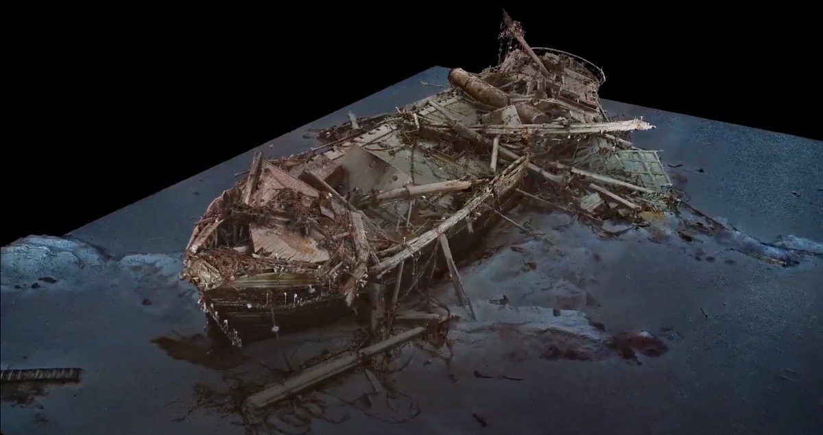 A perfectly preserved ship, over 2,400 years old, has been discovered on the bottom of the Black Sea
