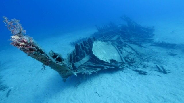 A perfectly preserved ship, over 2,400 years old, has been discovered on the bottom of the Black Sea