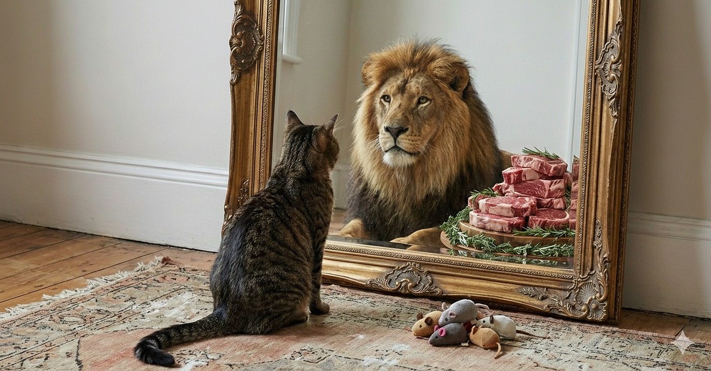 A Tiny Cat Walked Right Up to a Lion — What Happened Next Shocked Everyone Watching