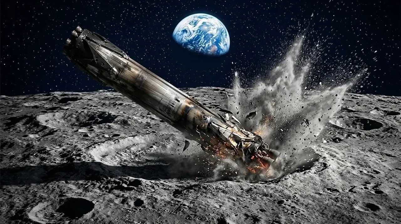 VIDEO: The Moment a Rocket Collided with the Moon – What Damage Could It Have Caused?