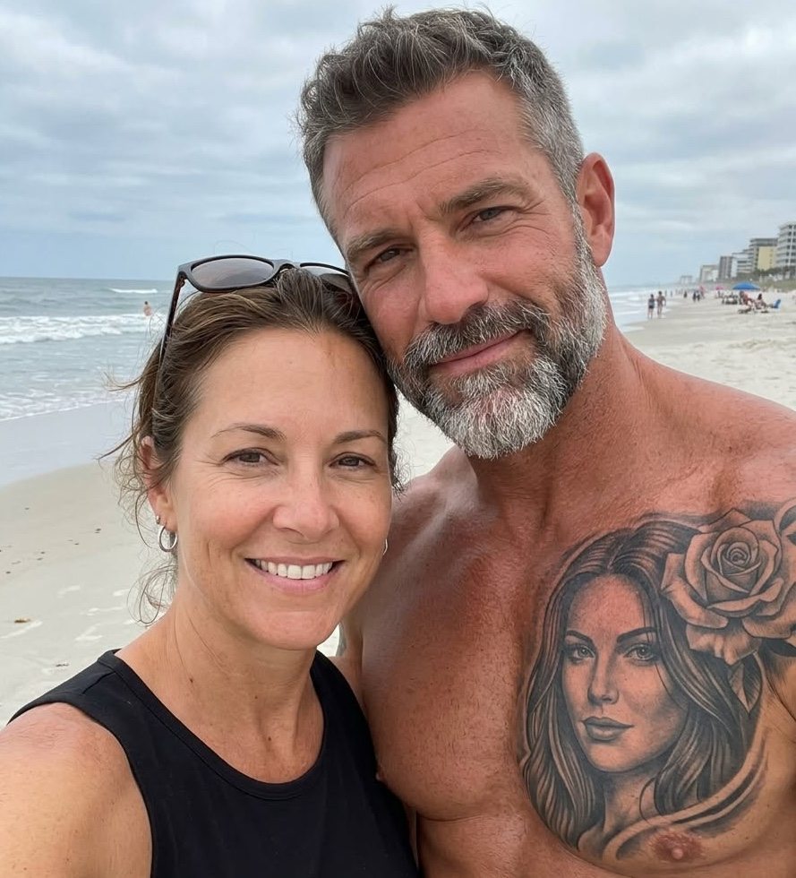 For twenty years, I thought I knew who the woman tattooed on my husband’s chest was. One photograph shattered that certainty