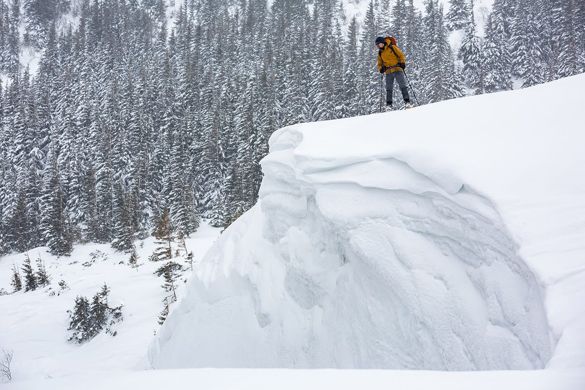 A woman flew her drone over a mountain, but what it recorded shocked everyone