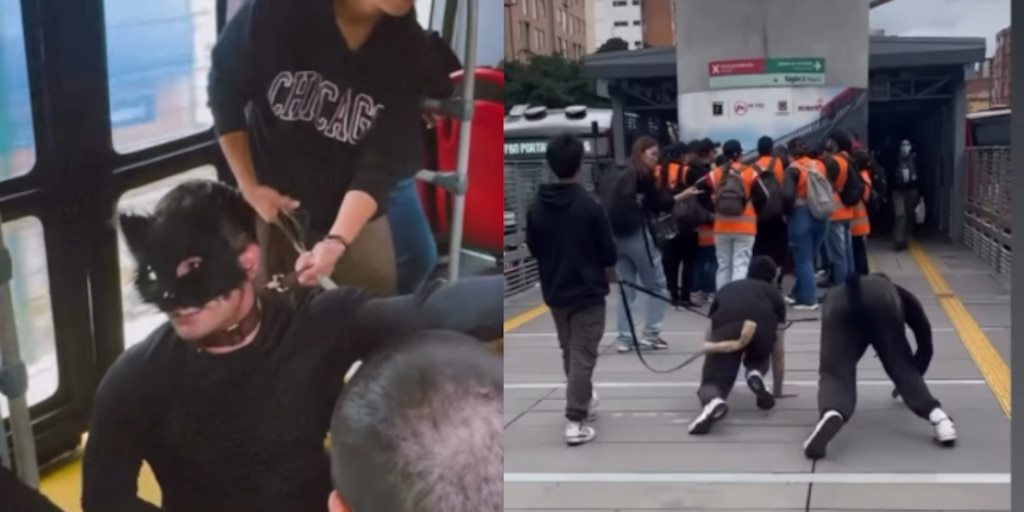 VIDEO: Therians Appear on the Bogotá Metro – Unusual Passengers Shock Everyone