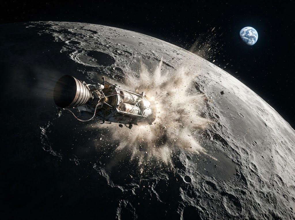 VIDEO: The Moment a Rocket Collided with the Moon – What Damage Could It Have Caused? ➤ Buzzday.info