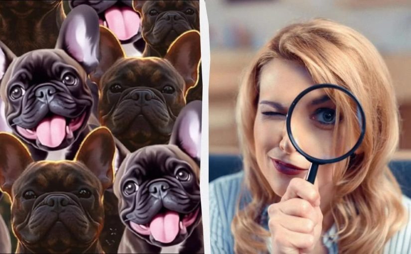 You’re a genius if you find the cat among the dogs – a test of your attentiveness! ➤ Buzzday.info