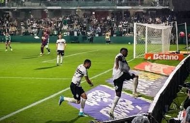 A player scored a goal and then immediately disappeared into the ground: the incredible moment was captured on video