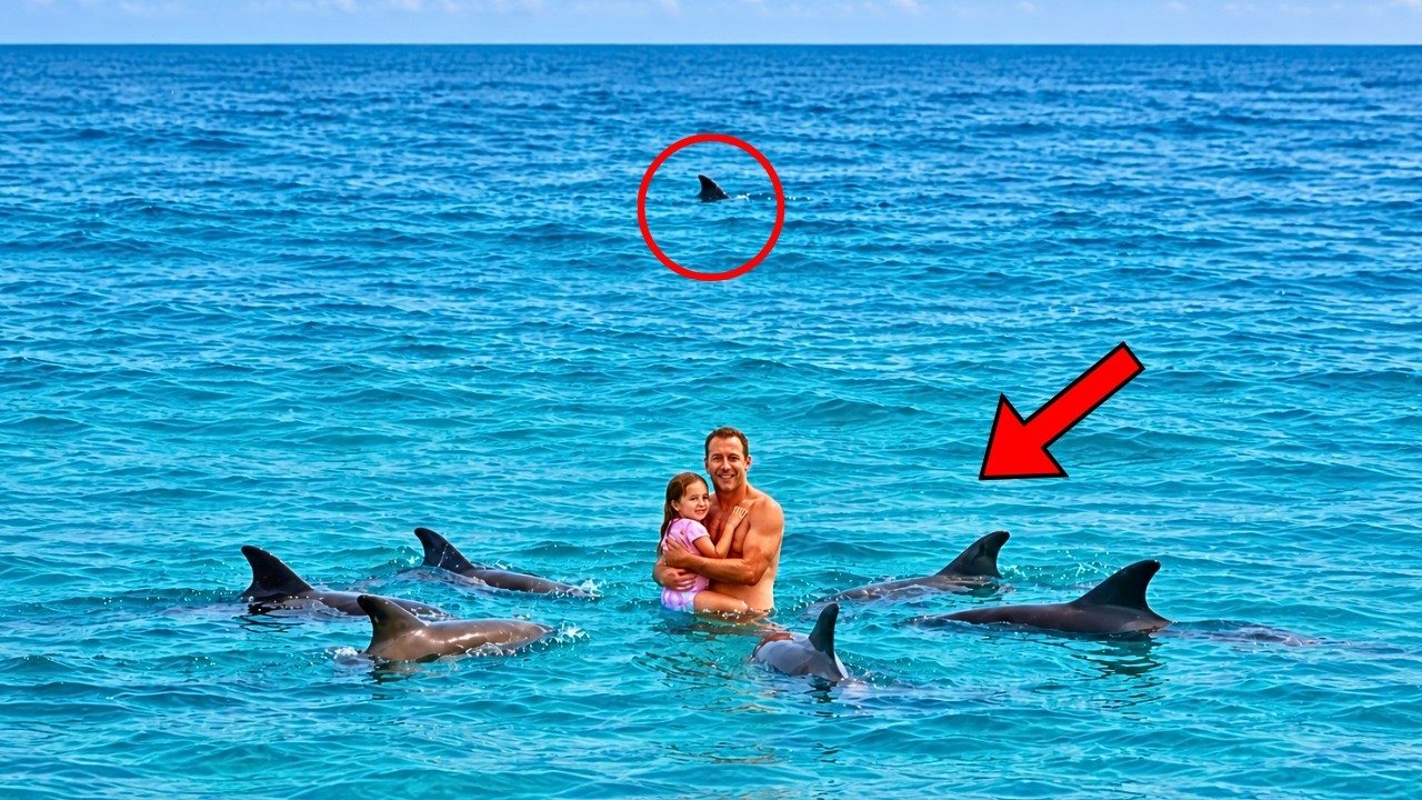 Dolphins Circle Swimmers and Refuse to Leave… Then Something Incredible Happens ➤ Buzzday.info