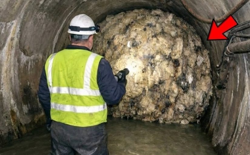 Sewer Crew Cut Open Massive Fatberg, What Was Inside Made Them Run! ➤ Buzzday.info