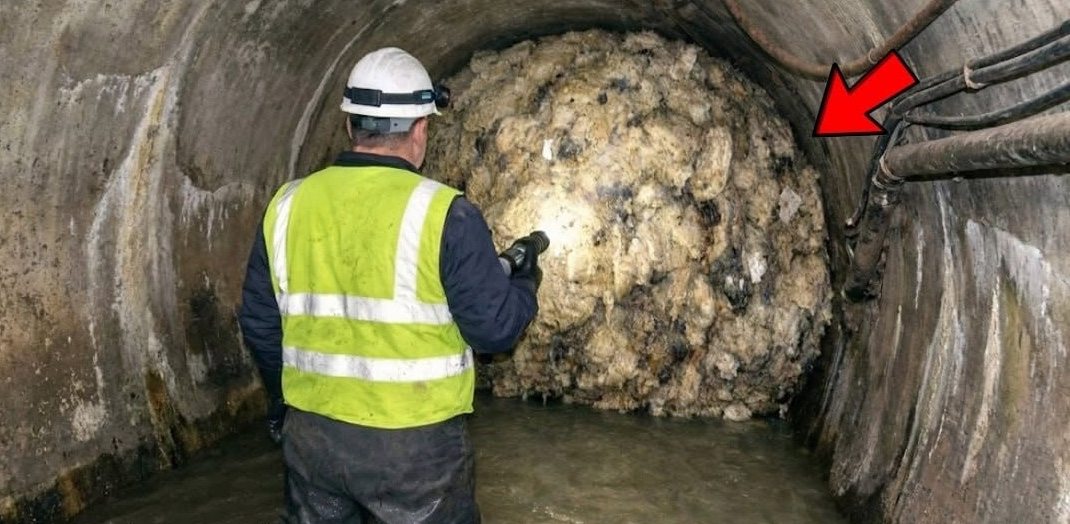 Sewer Crew Cut Open Massive Fatberg, What Was Inside Made Them Run! ➤ Buzzday.info