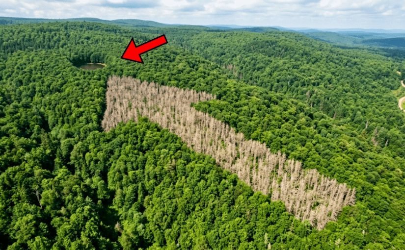 Pilot Spots Giant Arrow In Forest, Then Sees Where It Points To ➤ Buzzday.info
