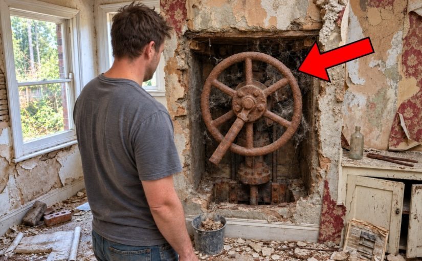 Renovator Finds a Wheel Behind a Wall… Turns It and Discovers What It Controls Under His House ➤ Buzzday.info