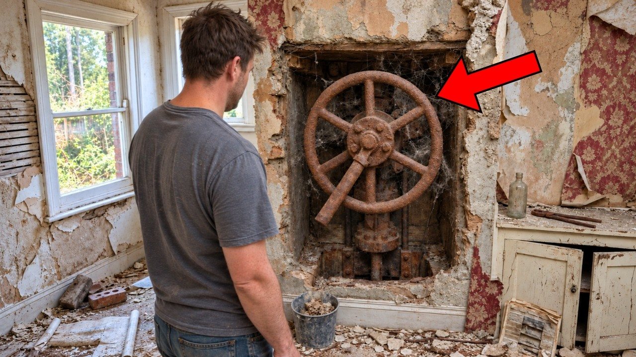 Renovator Finds a Wheel Behind a Wall… Turns It and Discovers What It Controls Under His House ➤ Buzzday.info